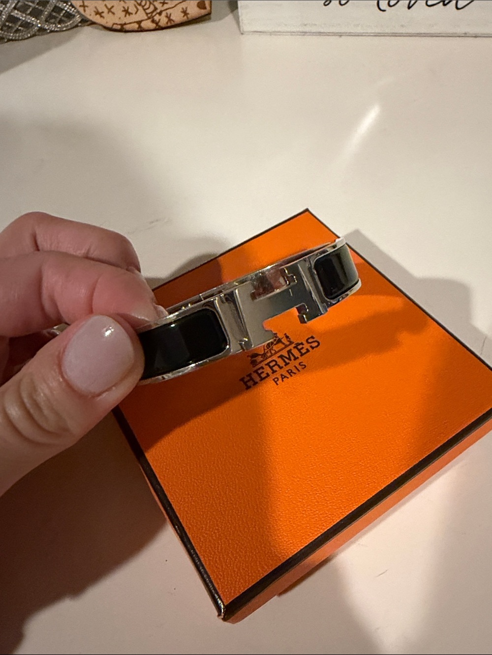 Hermes clic H bracelet